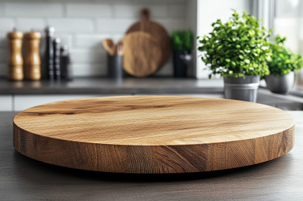 Large Wooden Cutting Board Kitchen C, a Background Photo by Pixeness