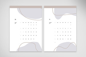 Modernist 2025 Calendar