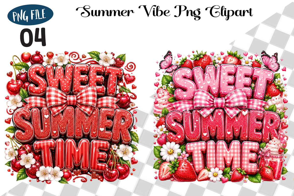 Summer Vibe Png Clipart, a Seasonal Illustration by CreationArt (Photo 1 of 3)