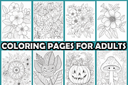 Detailed Botanical Coloring Pages, an Animal Illustration by martinblan (Thumbnail 3 of 4)