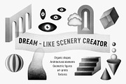 Dream-Like Scenery Creator / 01, an Object Graphic by Paulina Sara Design (Thumbnail 1 of 19)
