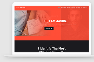 GT Personal -Profile WordPress Theme