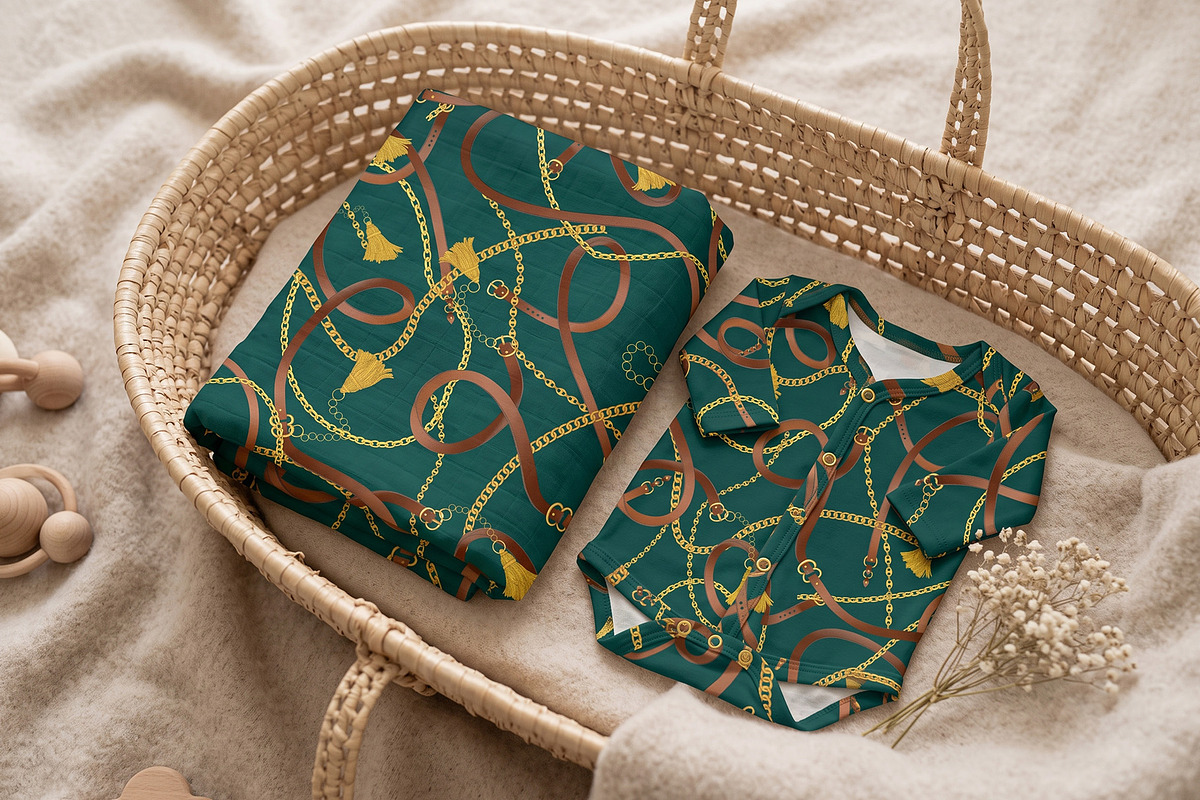 Chain and Belts - Seamless Patterns, a Pattern Graphic by texvogue (Photo 9 of 12)