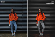 Black and Orange - Actions & Presets, a Preset Add-On by Hydrozi Presets (Thumbnail 5 of 8)