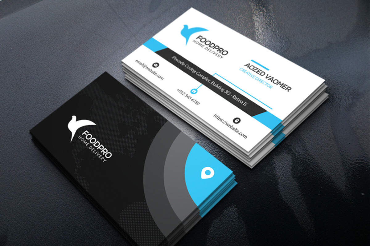 Delivery Business Card, a Business Card Template by xnorpix