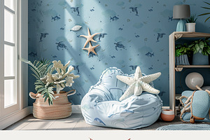 Sea Patterns Kids Graphic Collection