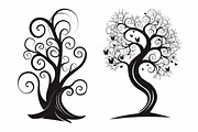 Tree Laser Cut Bundle | Decorative, a Graphic by hafijul (Thumbnail 10 of 11)