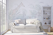 Interior Mockup, Living Room Mockup, a Household Mockup by Designed By Gorovaya (Thumbnail 2 of 9)