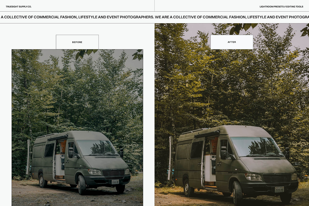Camper Van - Lightroom Presets, a Preset Add-On by Truesight Supply Co. (Photo 5 of 10)