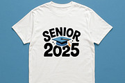 Senior Class of 2025 Graduation SVG, an Education Illustration by Jozoor (Thumbnail 3 of 5)