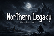 Northern Legacy, a Slab Serif Font by Wow Magic (Thumbnail 1 of 4)