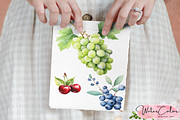 Sweet Fruits Collection Clipart, a Food Illustration by Watercolor Digital (Thumbnail 6 of 8)
