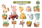 Barnyard Animals Clipart, an Object Illustration by TatiMockup (Thumbnail 3 of 8)