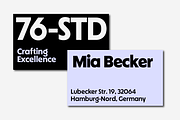 Nugea - Geometric Font Family, a Sans Serif Font by Yukita Creative (Thumbnail 5 of 10)