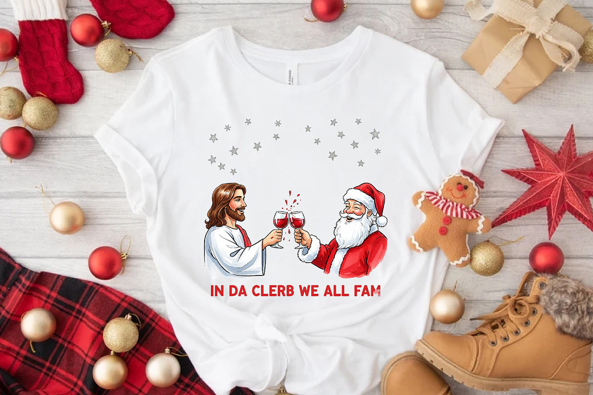 In Da Clerb We All Fam png, an Illustration by DreamArtGraphic (Photo 5 of 5)