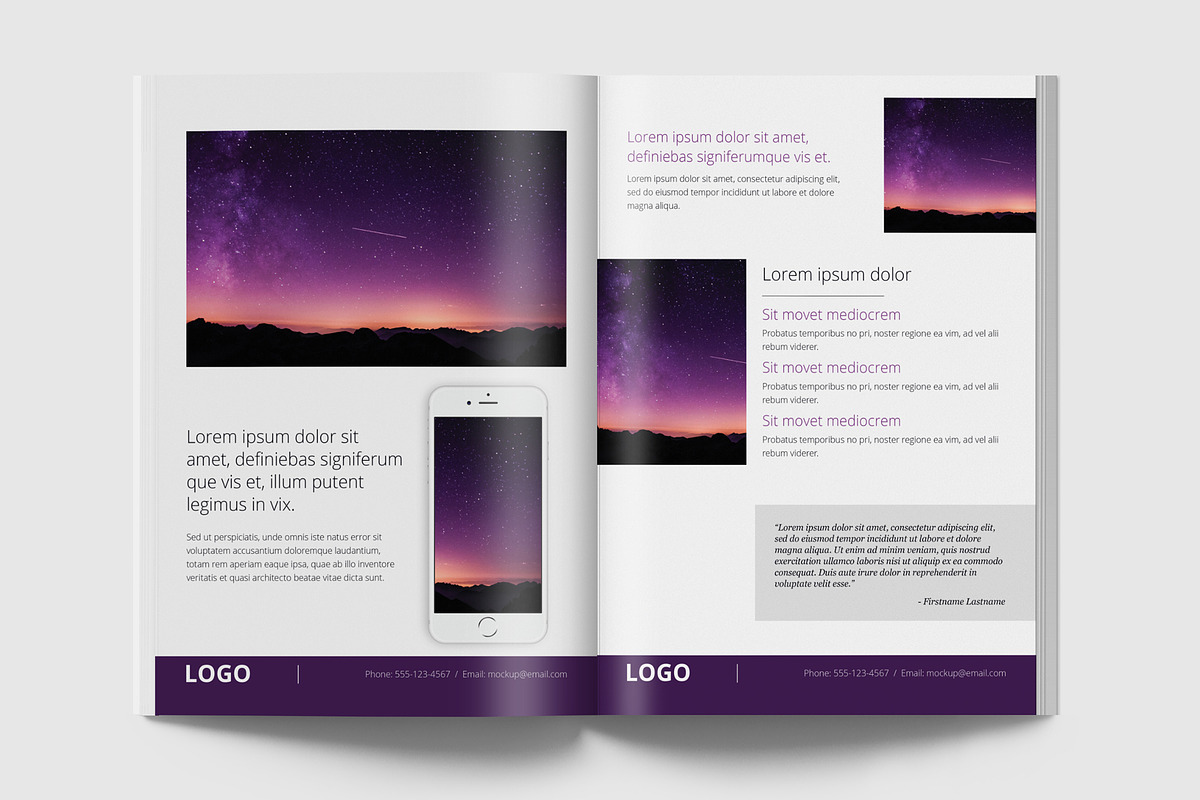Mini Case Study Template v1, a Brochure Template by mockupdepot (Photo 1 of 3)