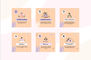 Mental Health Instagram Templates, a Social Media Template by Adored Templates (Thumbnail 4 of 10)