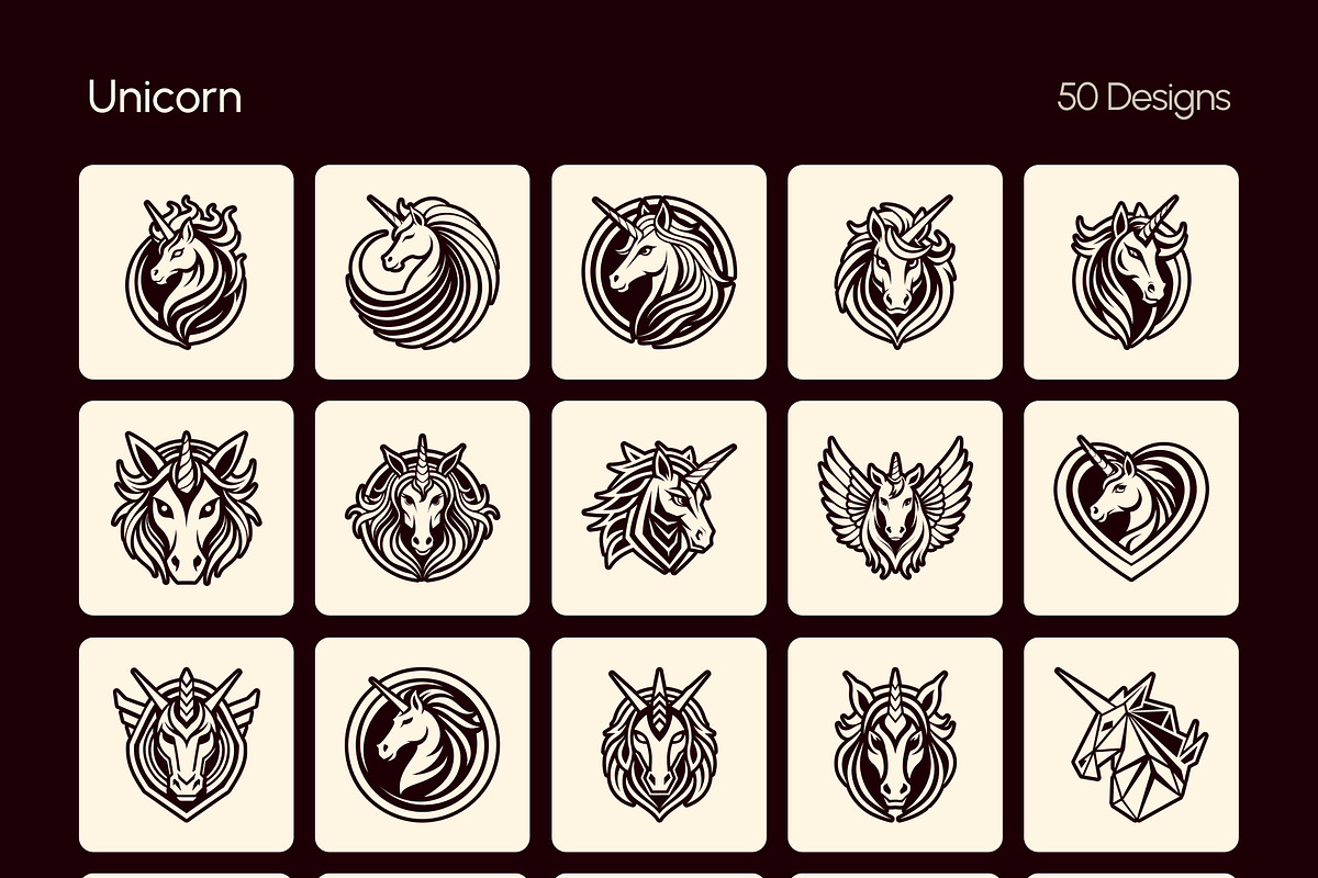 1500 Animal Logos, a Solid Icon by Creative Stall (Photo 36 of 37)