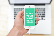 iPhone 6 Mockup with 5 Colour Modes, an iPhone Mockup by Made by Mancie (Thumbnail 1 of 5)