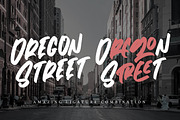 Oregon Street - Urban Brush Font, a Script Font by Arendxstudio (Thumbnail 2 of 8)