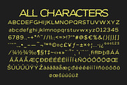 Lumend Rippled, a Sans Serif Font by Craft Supply Co. (Thumbnail 8 of 8)