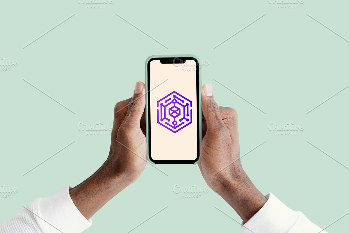 Geometric Hexagonal Blockchain Logo, a Branding & Logo Template by Vectorium Studio (Photo 5 of 9)
