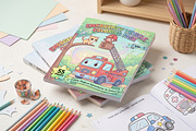 55 Emergency Vehicle Coloring Pages, a Transportation Illustration by ikarifq shop (Thumbnail 2 of 5)