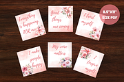 42 Positive Affirmation Cards, a Card Template by SimoDigitalArt (Thumbnail 3 of 6)