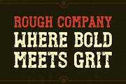 Rough Company, a Slab Serif Font by RADesigns21 (Thumbnail 2 of 7)