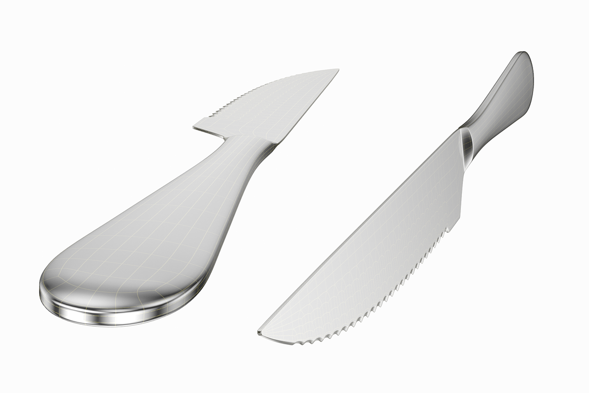 Generic Cutlery 12 Pieces COLLECTION, an Object 3D Model by VK Studio (Photo 15 of 17)