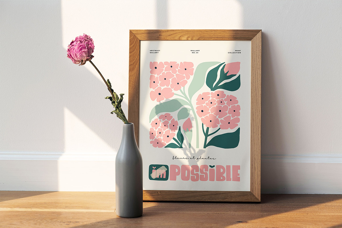 Modern Flora. 2 | Wall Art Creator, an Object Graphic by Leleka.Store (Photo 18 of 19)