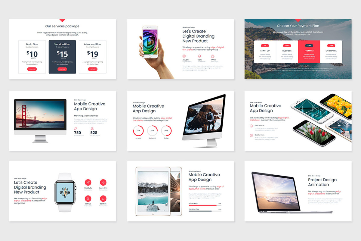 Union Presentation Template Design, a Presentation Template by Rocketstill (Photo 8 of 9)