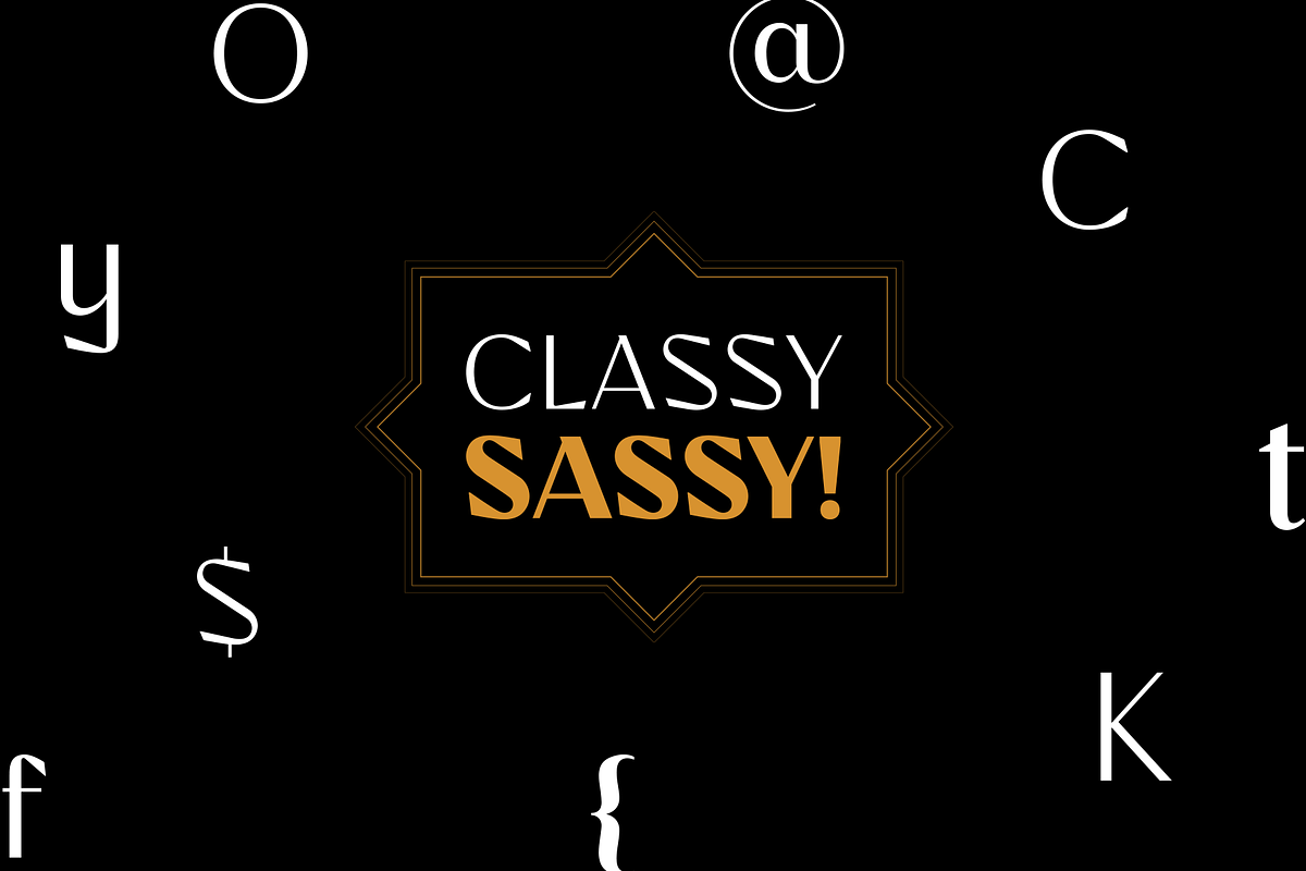 Sarttori - Display Font, a Font by Franklin Veiga (Photo 16 of 16)