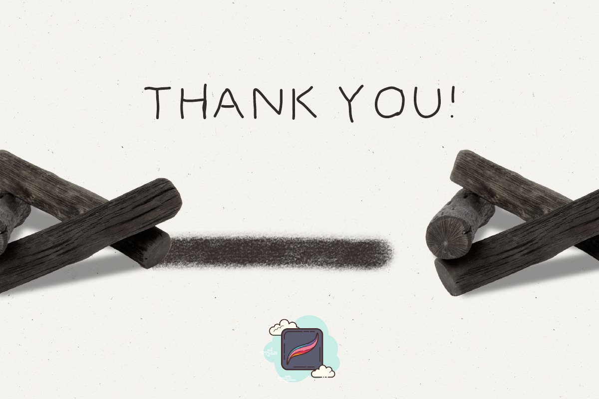 The Procreate Charcoal Box, a Brush Add-On by Just Bia (Photo 5 of 5)