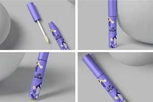 Liquid Lipstick Mockups, a Product Mockup by megostudi0