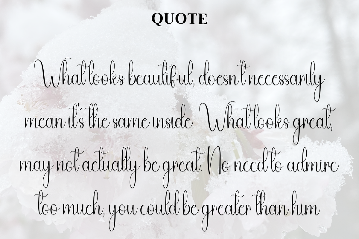Stylish Official, a Script Font by FreshTypeINK (Photo 8 of 8)