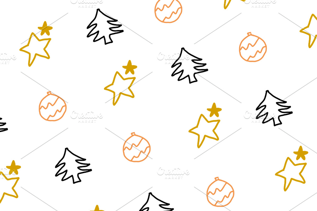 Clipart Christmas photo overlays, a Decorative Illustration by Bamboobear Books Shop (Photo 7 of 7)