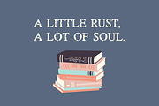 Rusted Typewriter Font, a Serif Font by Cosy Fox (Thumbnail 5 of 7)