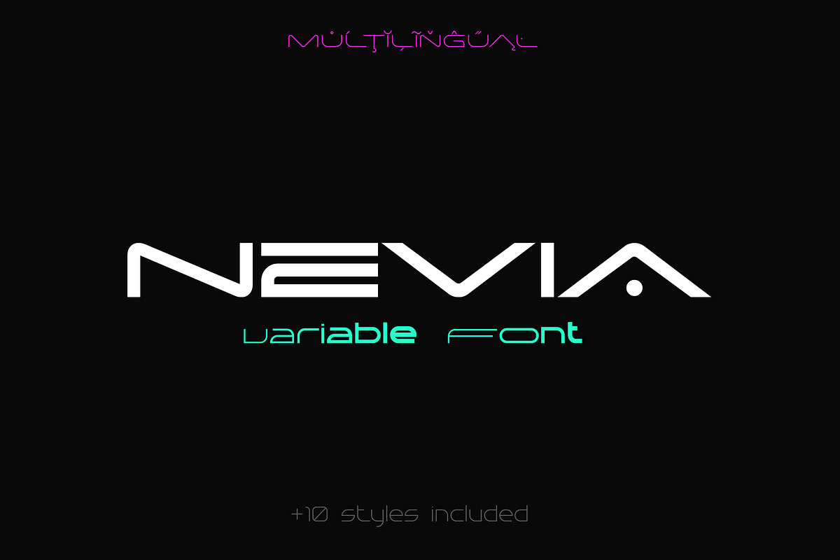 Nevia Variable, a Sans Serif Font by Sentavio (Photo 1 of 9)