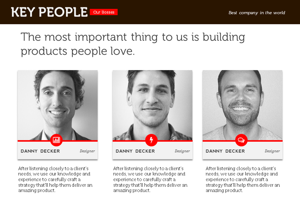 Biz Pioneer PowerPoint Template, a Presentation Template by Warna Works (Photo 4 of 5)