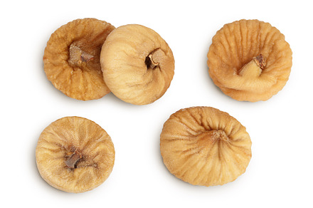 dried figs isolated on white, a Food & Drink Photo by NataPhoto