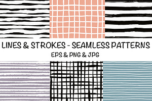 Lines & strokes - simple patterns