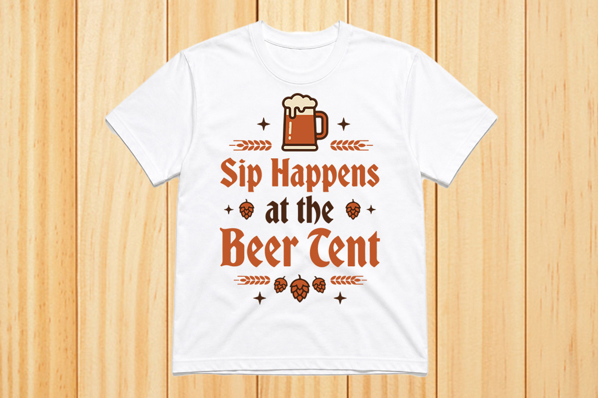 Oktoberfest Beer Party T-Shirt, an Object Graphic by jahid234 (Photo 1 of 3)