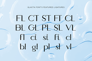 Glacta - Slashy Modern Sans Display