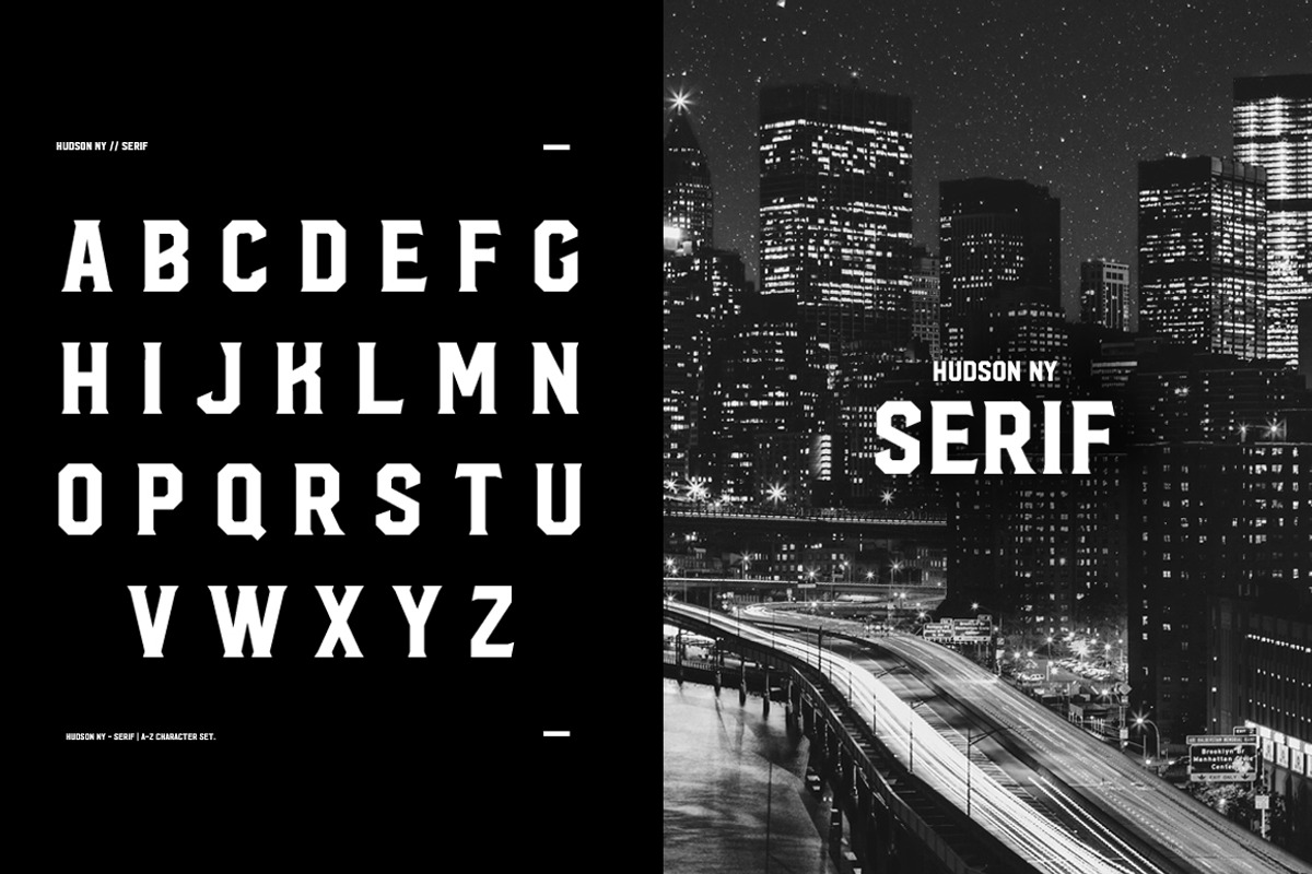 Hudson NY - Serif preview 2