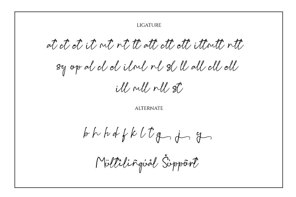 Quensy Elegant Font, a Script Font by Bilahstudio (Photo 8 of 11)