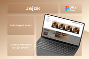 Jejak Sustainable Fashion eCommerce, an UI Kit Template by Creative Perspective (Thumbnail 2 of 7)