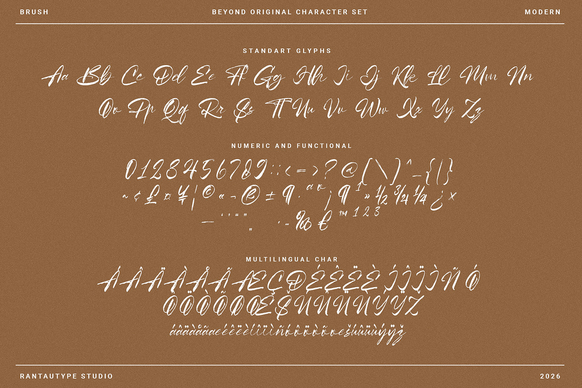 Beyond Original Modern Brush Font, a Script Font by RantautypeStudio (Photo 14 of 15)