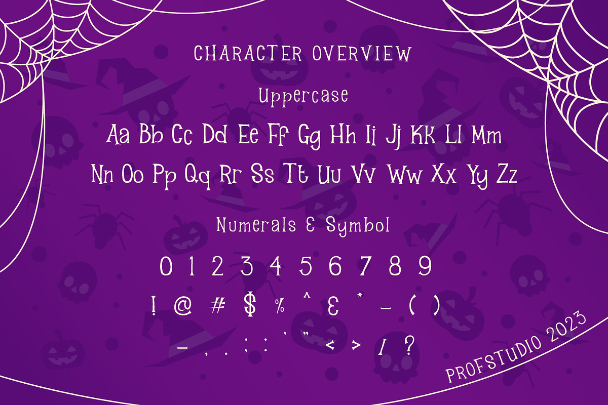 Hawkins - Halloween Spooky Font, a Serif Font by PROF STUDIO (Photo 4 of 5)