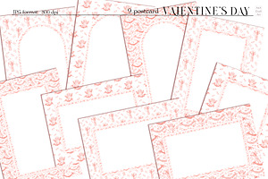 Valentine's Day Patterns And Clipart